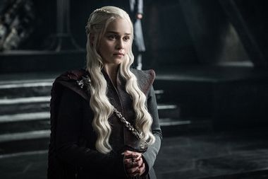 Emilia Clarke as Daenerys Targaryen in "Game of Thrones"