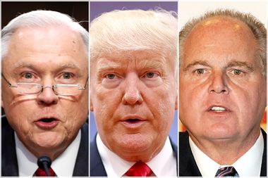 Jeff Sessions; Donald Trump; Rush Limbaugh
