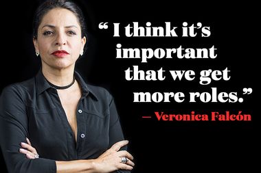 Image for Veronica Falcón on moving from Mexico to LA at 50 to pursue acting: 