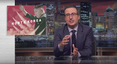 Image for John Oliver: Trump and North Korea are 
