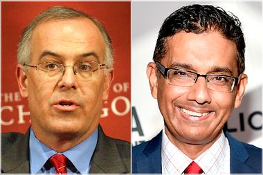 David Brooks; Dinesh D'Souza