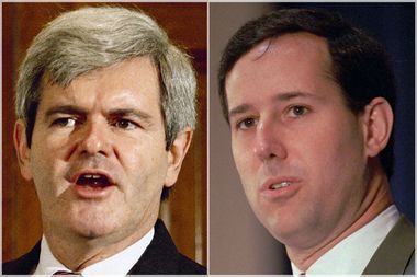 Newt Gingrich; Rick Santorum