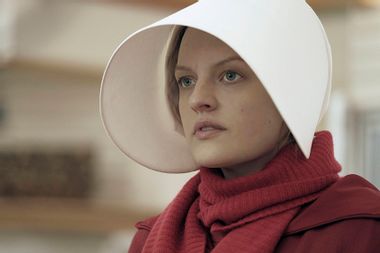 Elisabeth Moss as Offred in "The Handmaid's Tale"