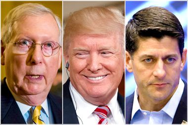 Mitch McConnell; Donald Trump; Paul Ryan