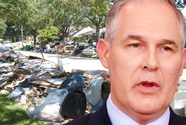 Scott Pruitt; Hurricane Harvey Aftermath