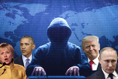 Hillary Clinton; Barack Obama; Donald Trump; Vladimir Putin; Computer Hacker