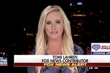 Image for Tomi Lahren accidentally reveals the real reason Fox News hounds Hillary