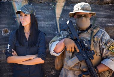 Image for Lisa Ling finds common ground with heavily armed militia