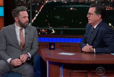 Ben Affleck on "The Late Show with Stephen Colbert"