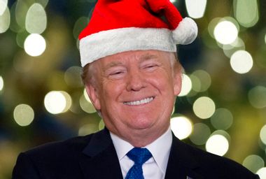 Donald Trump; Santa Hat