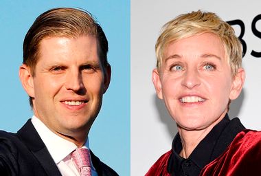 Eric Trump; Ellen Degeneres