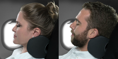 Image for Rest comfortably with this ergonomic memory foam pillow
