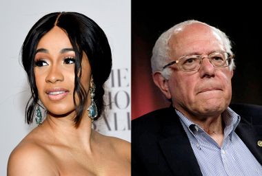 Cardi B; Bernie Sanders