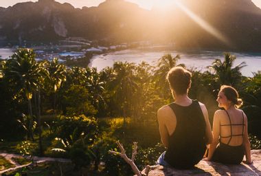 Couple at Koh Phi Phi