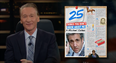 Image for Bill Maher lists 25 things people didn't know about Michael Cohen