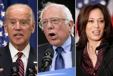 Joe Biden; Bernie Sanders; Kamala Harris