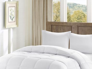 Image for This cozy down comforter is perfect for the summer heat