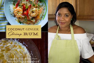 "Coconut. Ginger. Shrimp. Rum" by Brigid Washington