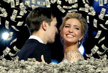 Jared Kushner and Ivanka Trump; Falling money