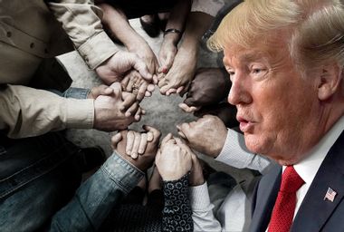 Donald Trump; People Praying