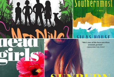 "Meddling Kids" by Edgar Cantero; "Southernmost" by Silas House; "Dead Girls: Essays on Surviving an American Obsession" by Alice Bolin; "Sunburn" by Laura Lippman