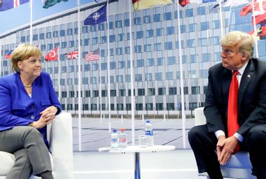 Angela Merkel; Donald Trump; Brussels