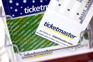 Ticketmaster tickets and gift cards