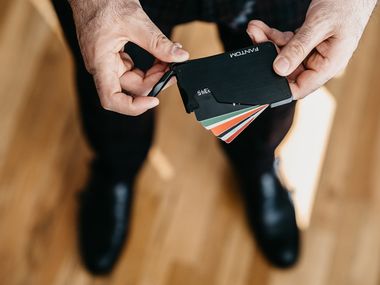 Image for This ultra-slim wallet features RFID-protection