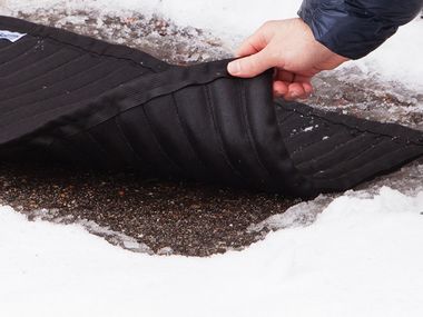 Image for Melt snow and ice with this non-toxic mat