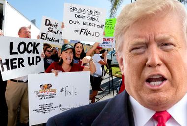 Broward County Election Protest; Donald Trump