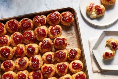Image for Salted caramel cream puffs are a holiday knockout — but one you can handle
