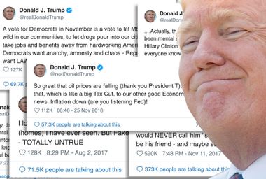 Donald Trump; Tweets
