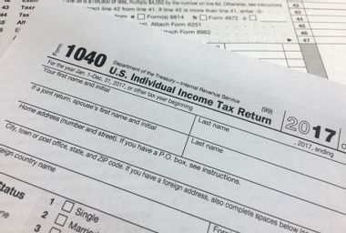 IRS 1040 form