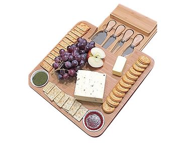 Image for Host the most epic wine and cheese nights with this board