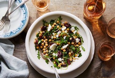 Image for A no-chop chickpea salad you only need 5 minutes to ace