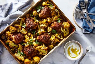 Image for This sheet-pan chicken dinner gets its magic from a sweet little secret