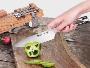 Image for Get this German steel kitchen knife set for over 40% off