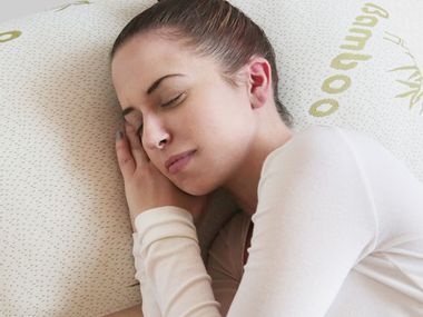 Image for Improve your sleep with this bamboo memory foam pillow