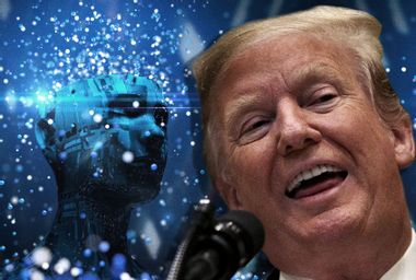 Image for Trump plans executive order on artificial intelligence: Let's face it, the punchline writes itself
