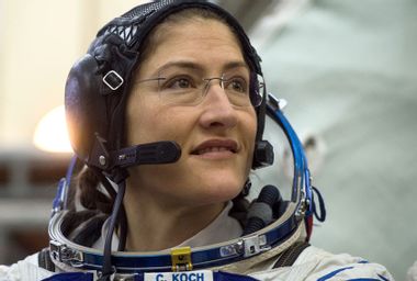 NASA astronaut Christina Hammock Koch