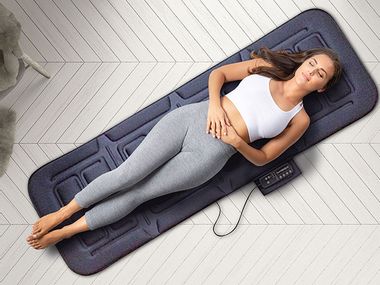 Image for Get a full massage at home with this 10-motor heated mat