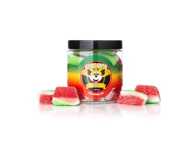 Image for Enjoy the benefits of CBD with these watermelon gummies