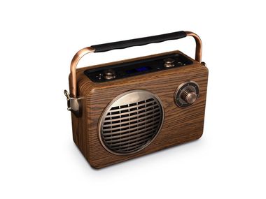 Image for This retro-looking Bluetooth speaker is extremely stylish