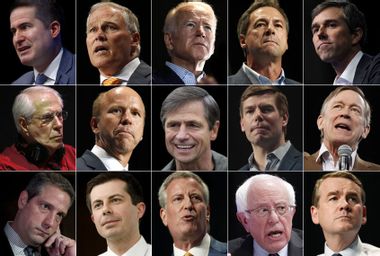 Image for Not all white guys — but a lot: A debate preview of the Democratic dudes