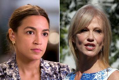 Rep. Alexandria Ocasio-Cortez (D-NY); White House Counselor Kellyanne Conway