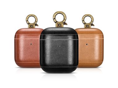 Image for Keep tabs on your AirPods with this classy case