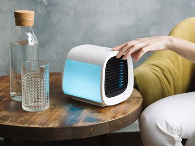 Image for Beat the summer heatwave with this mini air conditioner