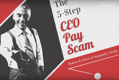 Image for The 5-step CEO pay scam