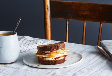 Image for This 2-ingredient spread makes any egg sandwich so much better