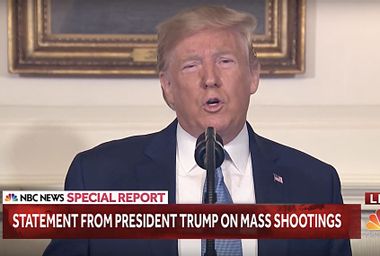 Donald Trump Mass Shooting Statement